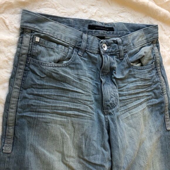 Sean John Light Wash Denim Short - Men’s 32 - Picture 4 of 6